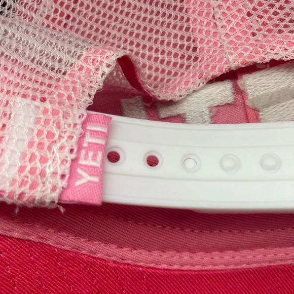 YETI Pink Trucker SnapBack Hat - Picture 8 of 8